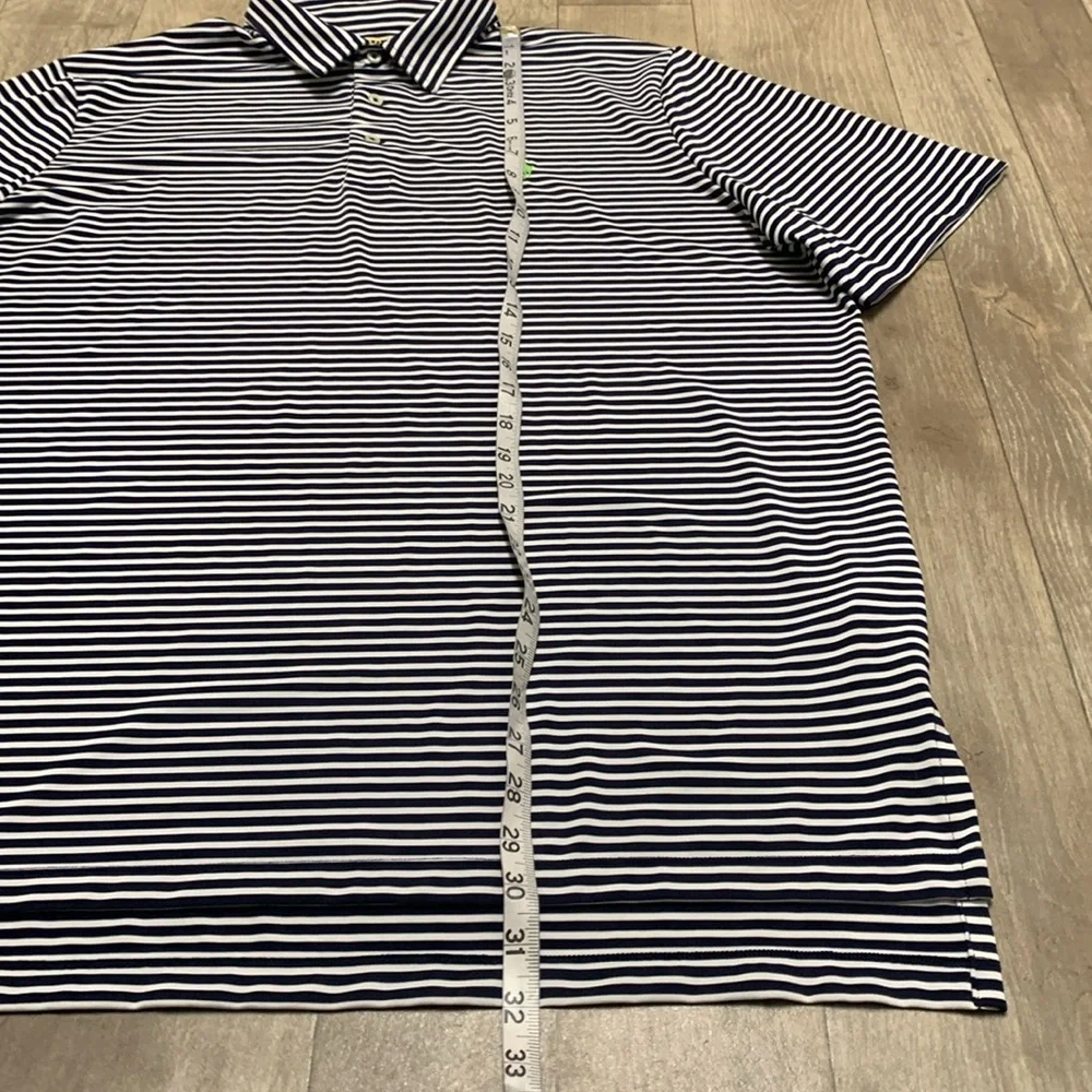 Mens Polo Ralph Lauren Performance Stripe Golf Active‎ Stretch Shirt